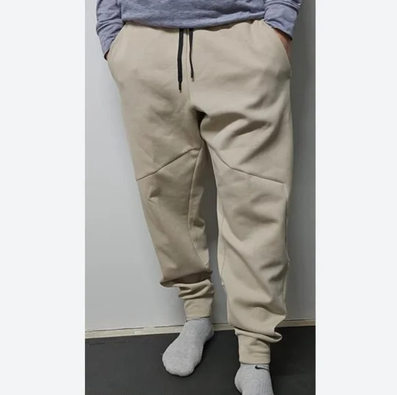 DSG Dicks Sporting Goods Tan Beige Colored Joggers Size Med - Picture 2 of 6